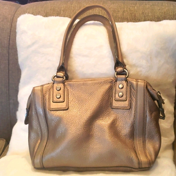 Fossil Handbags - Fossil metalic leather purse